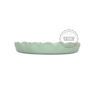 Taartvorm Moove Vert Lichen - handgemaakt in Portugal - 27 x 4.5 cm