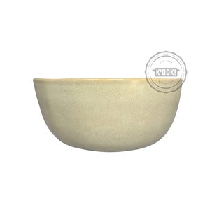Gresnovo - saladeschaal Organica Crème d'Argile - handgemaakt in Portugal - 25 cm