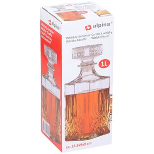 Alpina Wiskeykaraf 1 liter Alpina Wiskeykaraf 1 liter