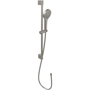 Villeroy & Boch Verve Showers Glijstangset met drie functies voor wandmontage - Matt Brushed Nickel (RVS) TVS10900700064 Villeroy & Boch Verve Showers Glijstangset met drie functies voor wandmontage - Matt Brushed Nickel (RVS) TVS10900700064