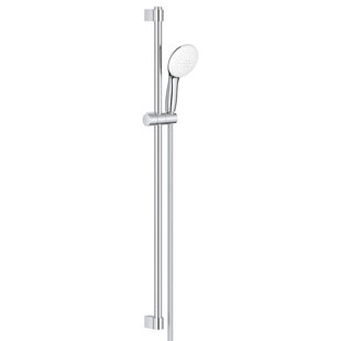 GROHE Tempesta 110 Glijstangset - 90cm - ronde haanddouche - 2 straalsoorten - gladde doucheslang - chroom 26163003