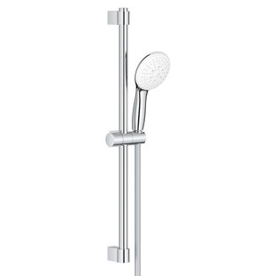 GROHE Tempesta 110 Glijstangset - 60cm - ronde handdouche - 3 straalsoort - gladde doucheslang - chroom 27644003
