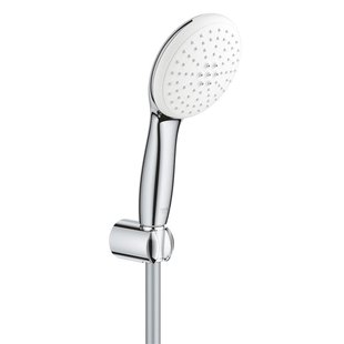 GROHE Tempesta 110 Handdoucheset - Ø11cm - 2 straalsoorten - 5.6l/min - niet verstelbaar - 125cm - chroom 2779930e
