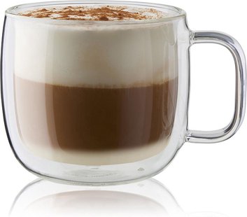 Zwilling - Sorrento dubbelwandig cappuccinoglas met oor - 450 ml