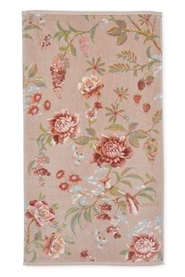 Pip Studio Badhanddoek Secret Garden Khaki 55x100cm