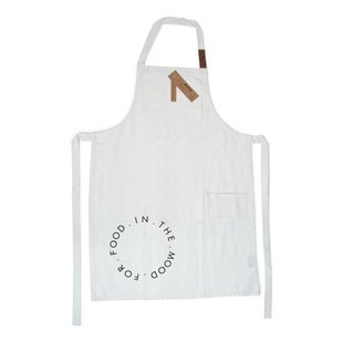 Jens Living - keukenschort Mood For Food - wit