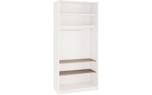 Goossens Legplankenset Accessoires Retro Wit, Legplankset (2) 97 cm