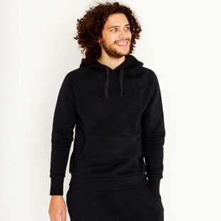 Black Oversized capuchon trui Heren