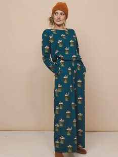 Hot Choco Wijde broek Dames