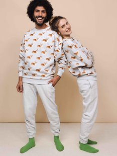 Corgi Time Oversized trui Unisex