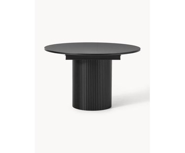 Uitschuifbare eettafel Filo met groefstructuur, in verschillende formaten