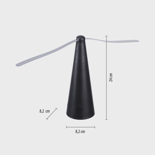 JUST LIGHT. GmbH JUST LIGHT. Swat vliegenklopper, zwart, op batterijen