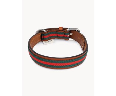 Handgemaakte huisdier halsband Baseball, in verschillende formaten