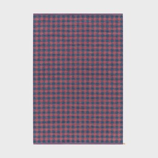 Kasthall Vichy vloerkleed 165x240 cm Raspberry Blue 260