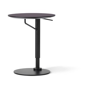 Audo Copenhagen Branch bijzettafel Ø45 cm Brushed steel