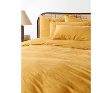 Dekbedovertrek van gewassen perkalkatoen Debbie