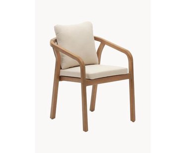 Tuin armstoel Malaret uit eucalyptushout