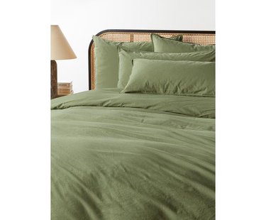 Dekbedovertrek van gewassen perkalkatoen Debbie