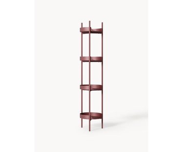 Slanke metalen wandrek Taru