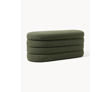 Boucl&eacute; bank Alto met opbergruimte