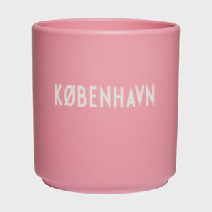 Design Letters Design Letters favoriete mok Danish Words 25 cl København-pink