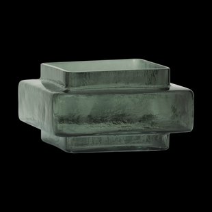 URBAN NATURE CULTURE Isla kaarsenhouder Ø12 cm Laurel-blue green