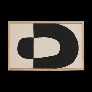 URBAN NATURE CULTURE Ocaso B schilderij 47x70 cm Natural-black