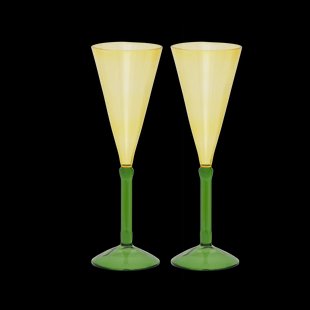 URBAN NATURE CULTURE Urban Nature Culture geschenkset champagneglazen 2-pack Pink URBAN NATURE CULTURE Urban Nature Culture geschenkset champagneglazen 2-pack Pink