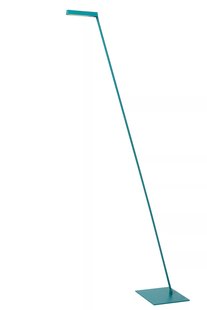 Lucide Lavale - staanlamp - 54,8 x 20 x 137,9 cm - 3W LED met dimfunctie incl. - turkoois