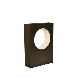 VK Lighting Trigono - sokkellamp -  55 x 55 x 49 cm - 6,5W LED incl. - IP65 - grijs