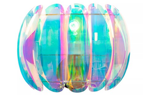 Lucide Ilona - hanglamp 3L - Ø 51 x 174 cm - zwart en multicolor