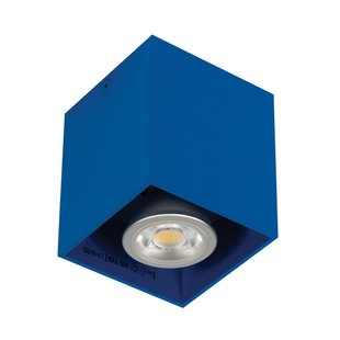 VK Lighting Simio - Opbouwspot - Ø 8 x 9,5 cm - blauw