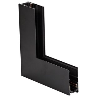 VK Lighting Kona - magnetisch railsysteem - vertikaal inwendig inbouwhoekprofiel - 7,4 x 17,5 x 17,5 cm - zwart