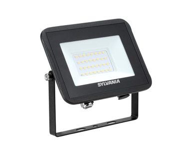 Sylvania Start Flood Flat - verstraler - 15,6 x 12,3 x 2,8 cm - 27W - IP65 - 4000K - zwart