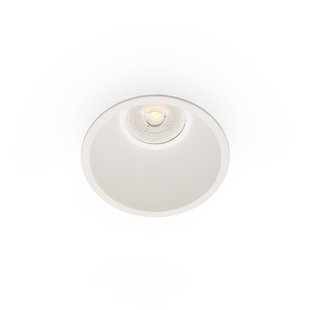 Faro Fresh - inbouwspot - Ø 90 mm, Ø 83 mm inbouwmaat - IP44 - mat wit
