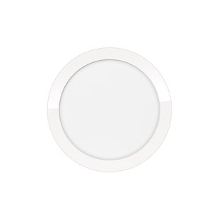 ETH Anne Round - plafondlamp - Ø 26 x 2,7 cm - 3 stappen dimbaar - 15W LED incl. - IP44 - wit