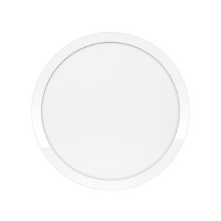 ETH Anne Round - plafondlamp - Ø 40 x 2,7 cm - 3 stappen dimbaar - 24W LED incl. - IP44 - wit