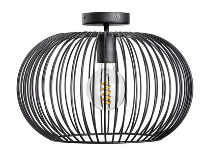 ETH Wire 2.0 - plafondverlichting - Ø 40 x 28,5 cm - zwart