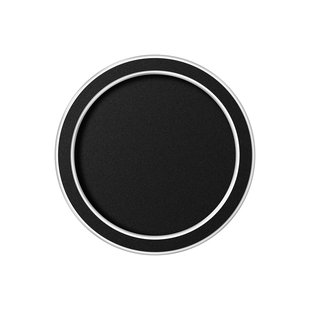 ETH Loïs - plafondlamp - Ø 23 x 5 cm - 3 stappen dimbaar - 15W LED incl. - IP44 -  zwart