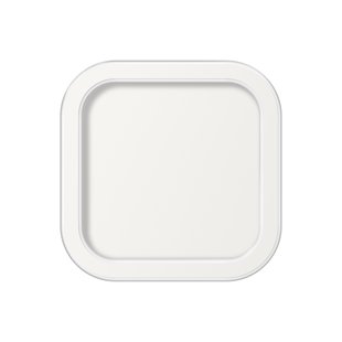 ETH Loïs - plafondlamp - 20 x 20 x 5 cm - 3 stappen dimbaar - 15W LED incl. - IP44 -  wit