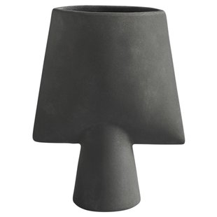 101 Copenhagen Sphere Square Mini Vaas Dark Grey