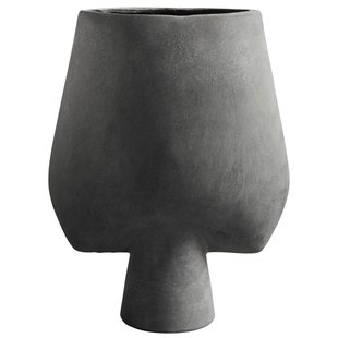 101 Copenhagen Sphere Square Big Vaas Dark Grey 101 Copenhagen Sphere Square Big Vaas Dark Grey