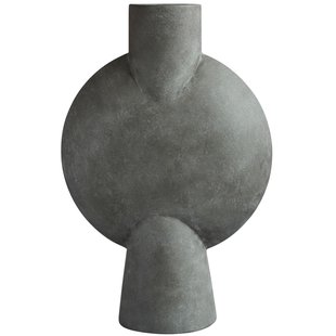 101 Copenhagen Sphere Bubl Hexa Vaas Dark Grey