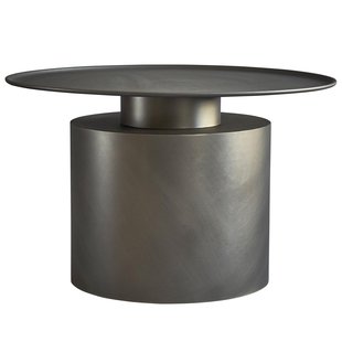 101 Copenhagen Pillar Table Low Bijzettafel&Oslash;65 Burned Black