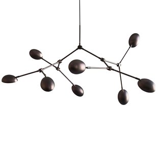 101 Copenhagen Drop Chandelier Hanglamp Burned Black