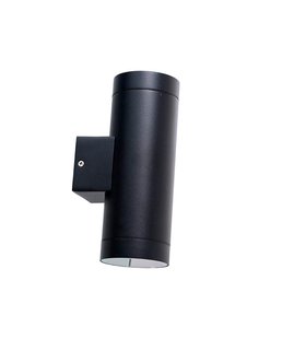 Dyberg Larsen - Stege Buiten Wandlamp Up/Down Mat Zwart DybergLarsen Dyberg Larsen - Stege Buiten Wandlamp Up/Down Mat Zwart DybergLarsen