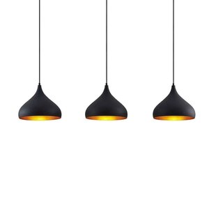 Lindby - Elamira Hanglamp Black/Gold Lindby - Elamira Hanglamp Black/Gold