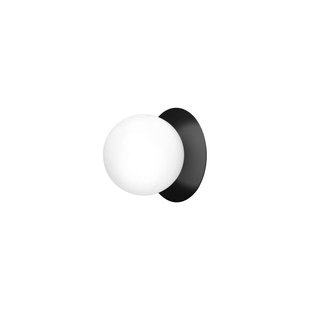 Nuura Aps - Liila 1 Wand-/Plafondlamp IP44 Medium Black/Opal Nuura Nuura Aps - Liila 1 Wand-/Plafondlamp IP44 Medium Black/Opal Nuura