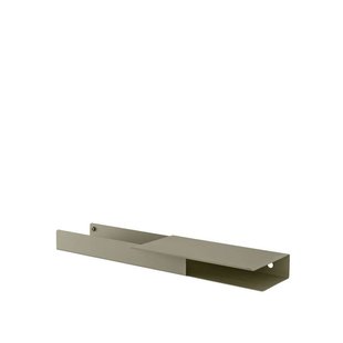Muuto - Folded Shelves Platform 62x5,4 Olive Muuto - Folded Shelves Platform 62x5,4 Olive