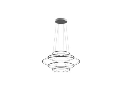 Nemo - Drop 5 Hanglamp Satin Silver Lighting Nemo - Drop 5 Hanglamp Satin Silver Lighting